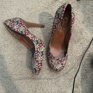Floral Heels